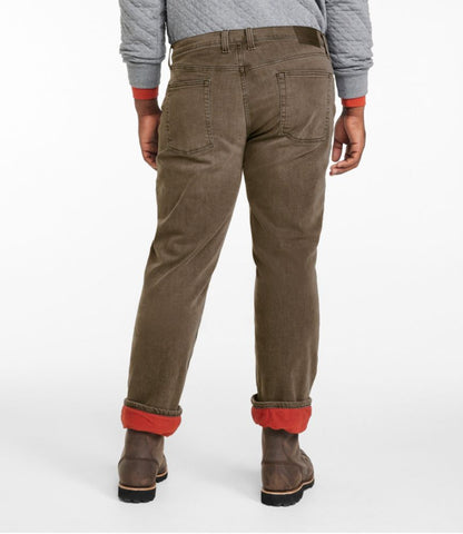 Men's BeanFlex® Jeans, Standard Athletic Fit, Fleece-Lined - US 3355