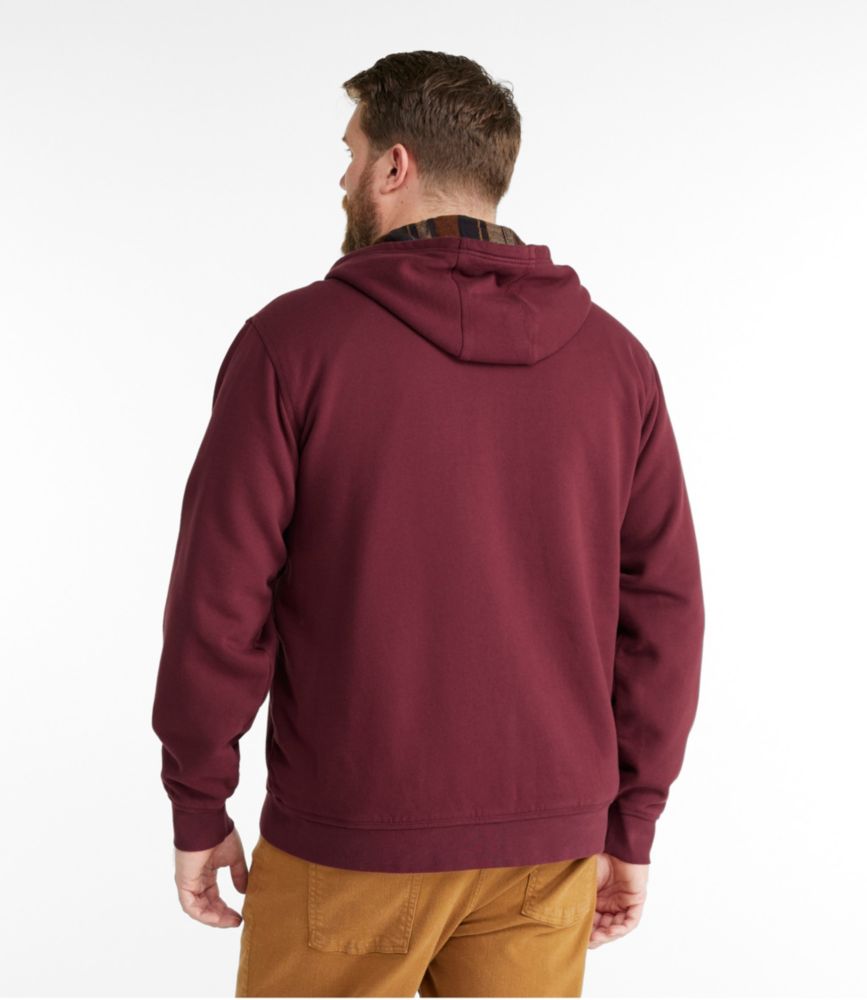 Men's Katahdin Iron Works® Hooded Sweatshirt, Flannel-Lined - US 1890
