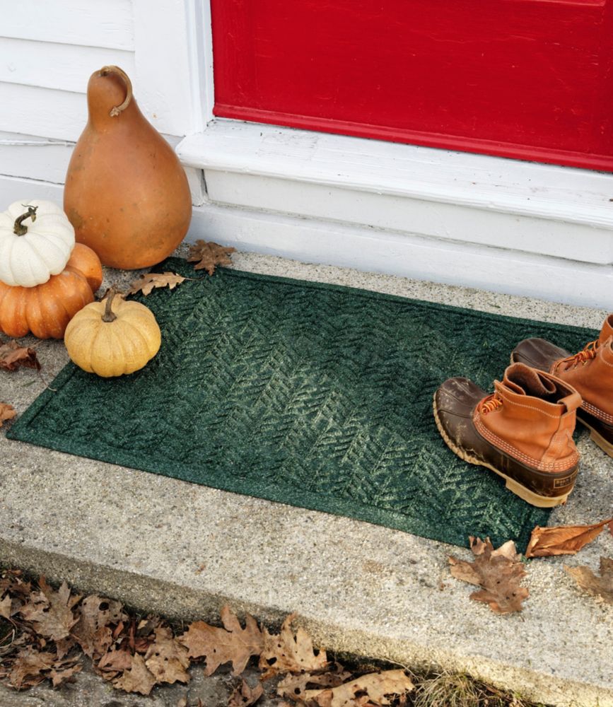 Everyspace Recycled Waterhog Doormat, Trees - US 8092
