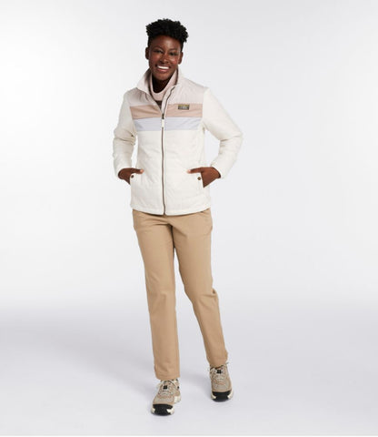 Women's Mountain Classic Puffer Jacket, Colorblock - US 5703