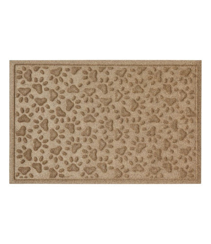 Recycled Waterhog Dog Mat, Scattered Paws - US 4254