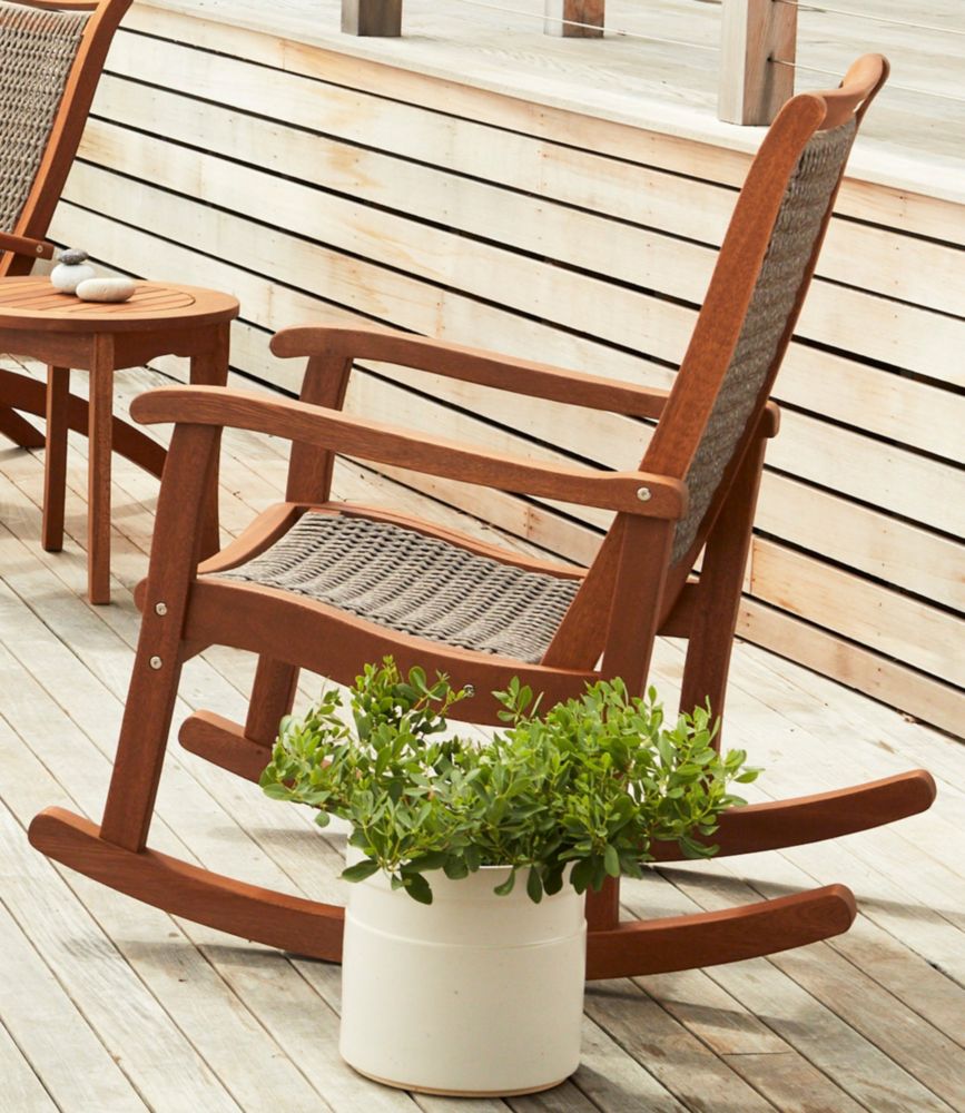 Wicker Eucalyptus Rocker - US 8505