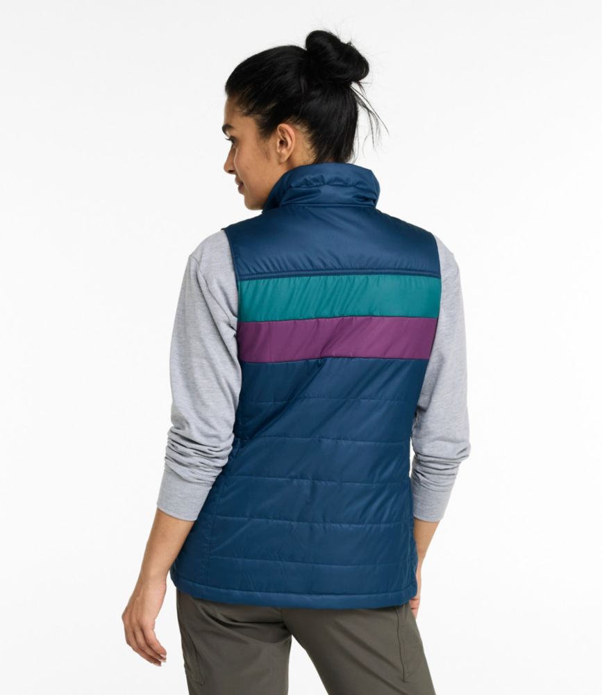 Women's Mountain Classic Puffer Vest, Colorblock - US 8334