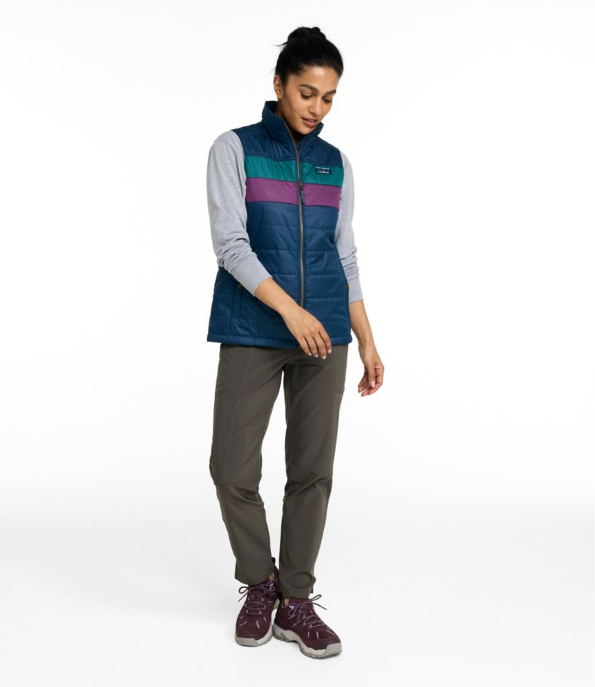 Women's Mountain Classic Puffer Vest, Colorblock - US 8334
