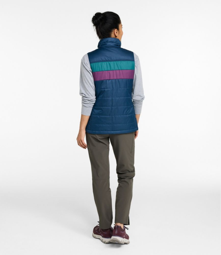 Women's Mountain Classic Puffer Vest, Colorblock - US 8334