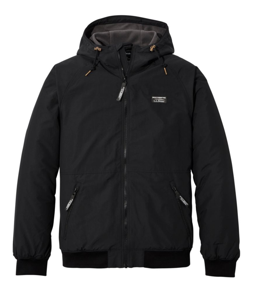 Men's Insulated 3-Season Bomber Hooded Jacket - US 0000