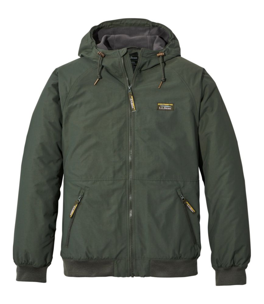 Men's Insulated 3-Season Bomber Hooded Jacket - US 0569