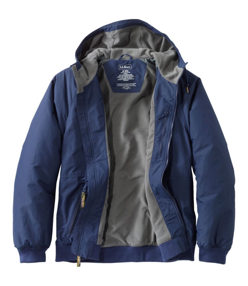 Men's Insulated 3-Season Bomber Hooded Jacket - US 1327