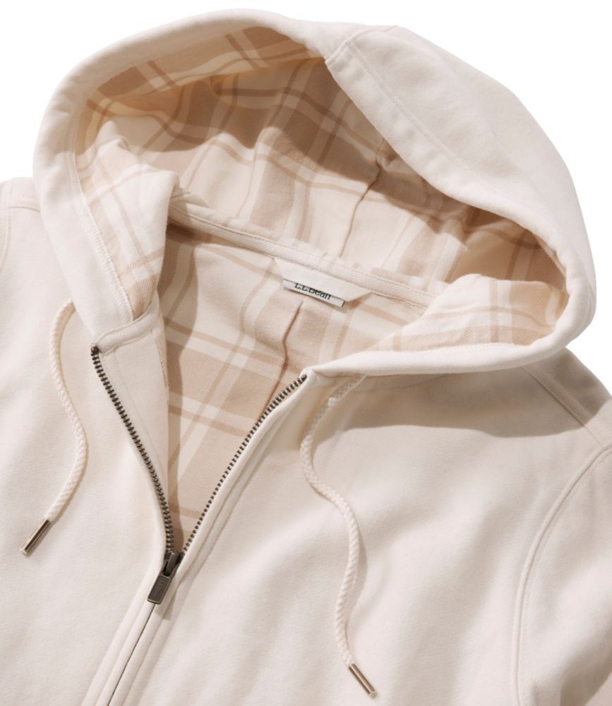 Women's L.L.Bean 1912 Sweatshirt, Flannel-Lined Hoodie - US 3923