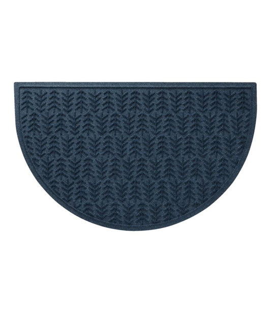 Everyspace Recycled Waterhog Doormat, Half Round, Trees - US 0632