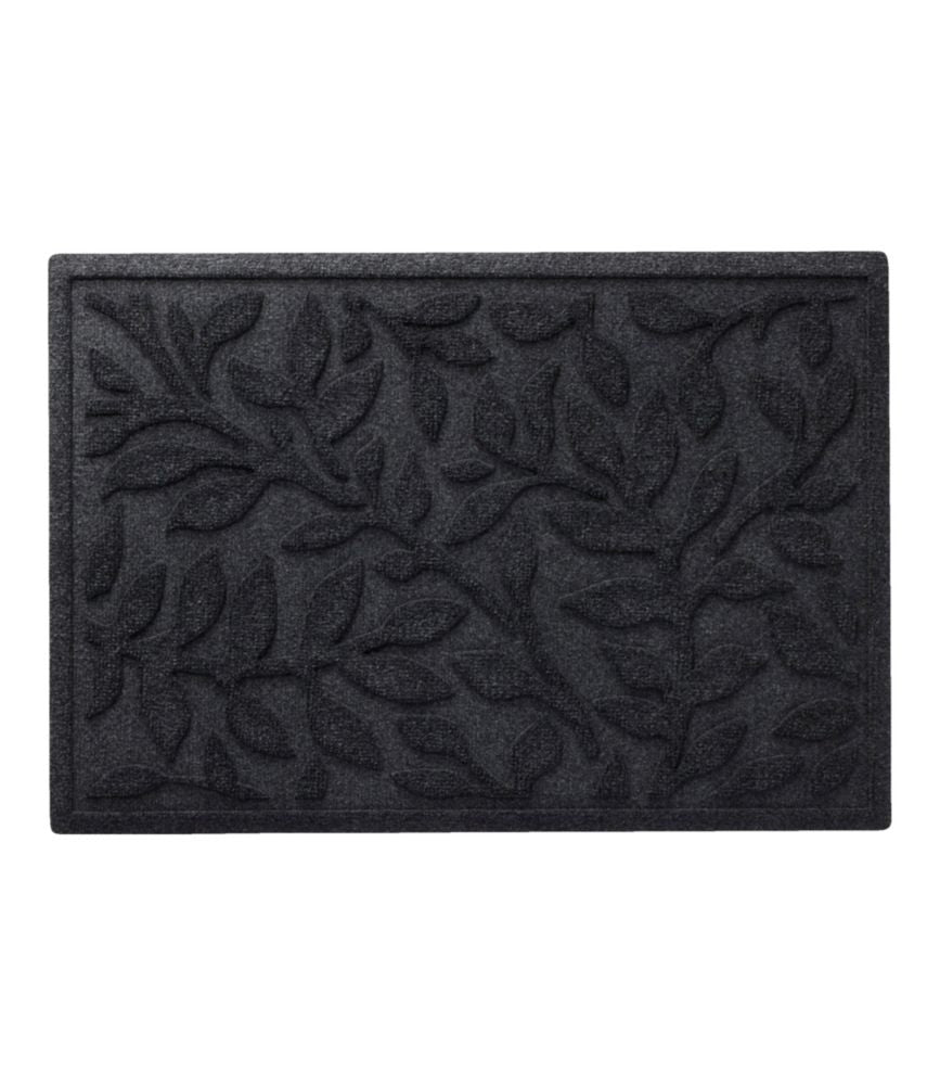 Heavyweight Recycled Waterhog Doormat, Woodland Leaf - US 2940