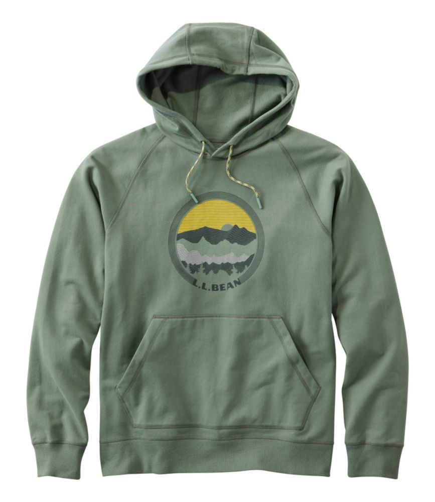 Men's Bean's Comfort Camp Hoodie, Graphic - US 0526