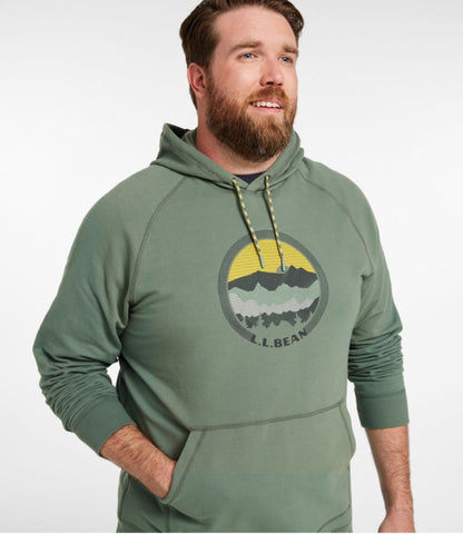 Men's Bean's Comfort Camp Hoodie, Graphic - US 0526