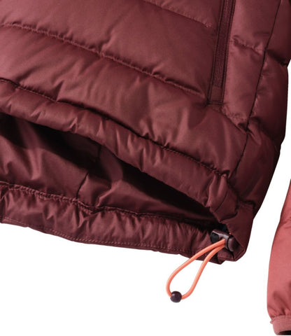 Women's Bean's Down Hooded Jacket, Colorblock - US 3979