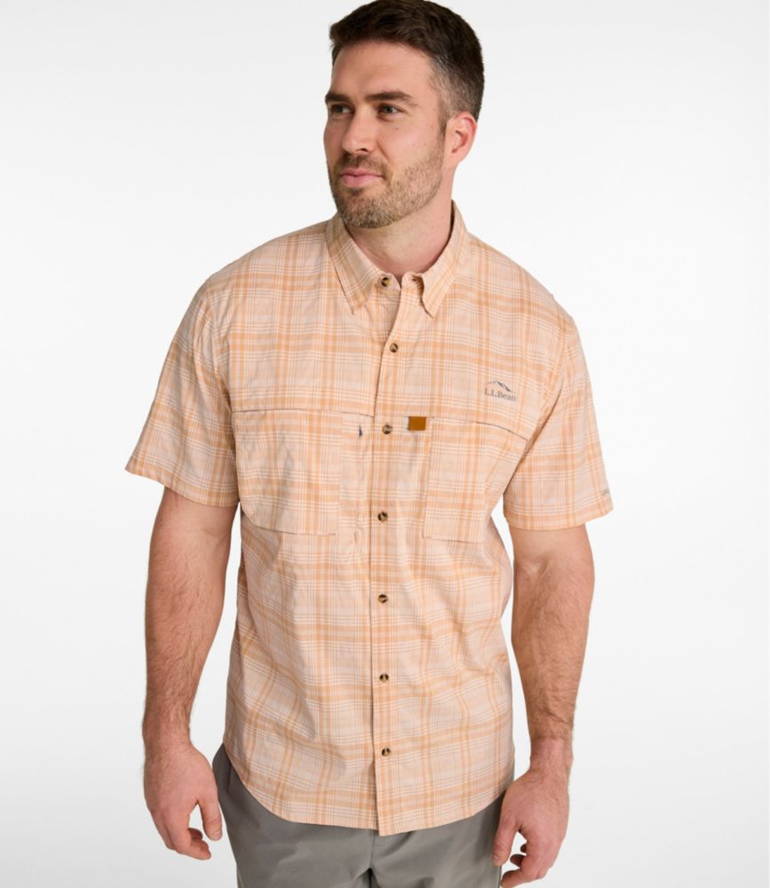 Men's Tropicwear Shirt, Plaid Short-Sleeve - US 5890