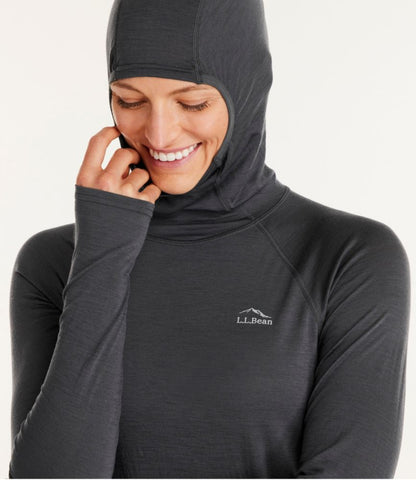 Women's Cresta Wool Ultralight 150 Base Layer, Hoodie - US 4083