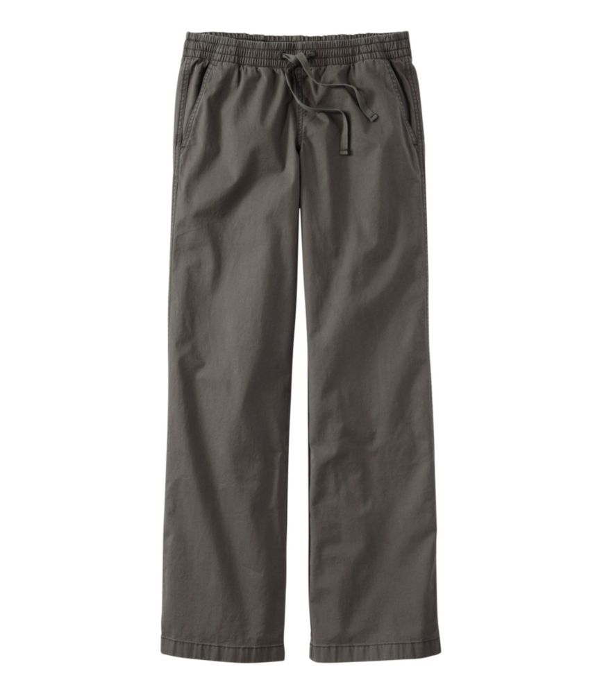 Lakewashed Pull-on Chinos, Mid-Rise Wide-Leg - US 5341