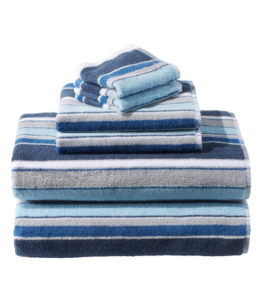 Bean's Organic Cotton Towel Set, Stripe - US 0883