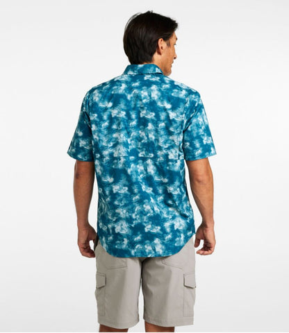 Men's Tropicwear Shirt, Short-Sleeve Print - US 9075