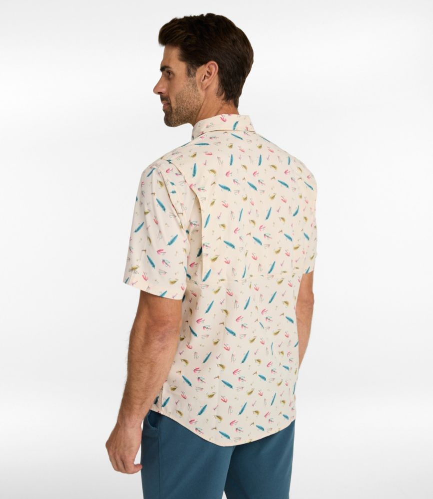 Men's Tropicwear Shirt, Short-Sleeve Print - US 4302