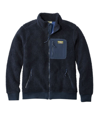 Men's Bean's Sherpa Fleece Jacket - US 3592