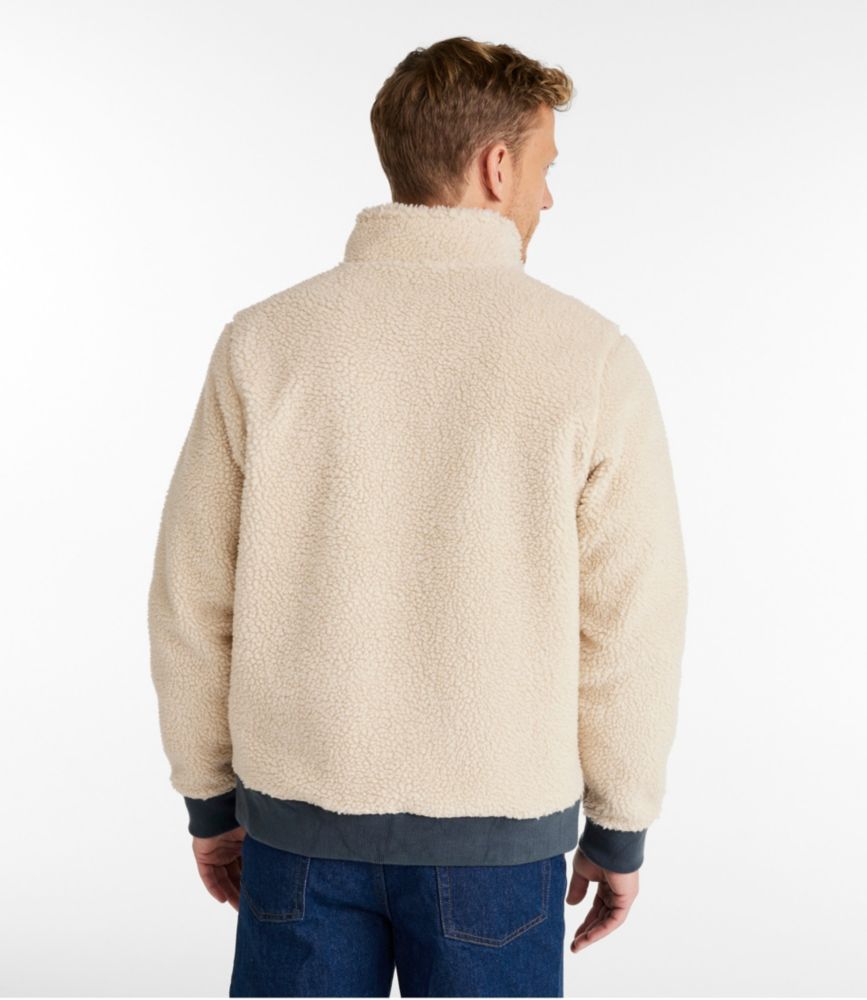 Men's Bean's Sherpa Fleece Jacket - US 1539