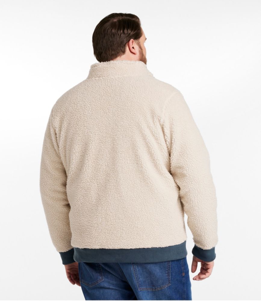 Men's Bean's Sherpa Fleece Jacket - US 1539