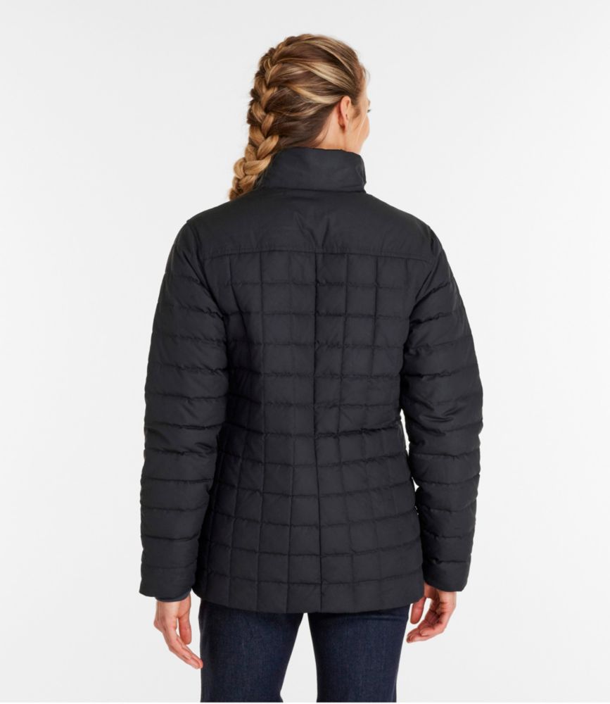 Women's L.L.Bean Upcountry Waxed Cotton Down Sweater - US 7862