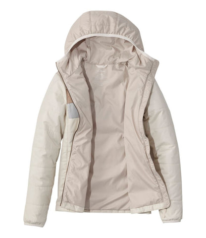 Women's Mountain Classic Puffer Hooded Jacket, Colorblock - US 1072