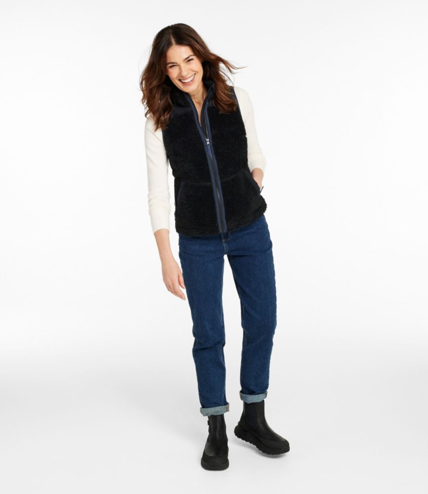 Women's Bean's Sherpa Fleece Vest - US 7874