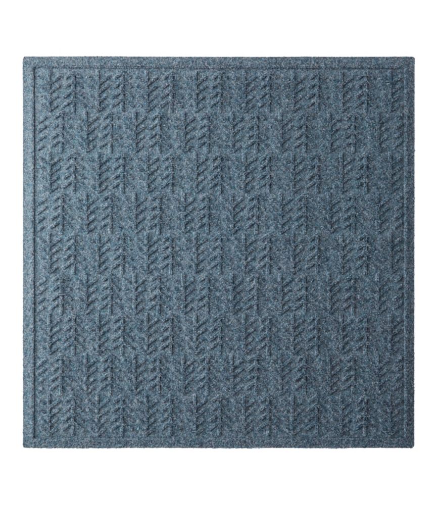 Everyspace Recycled Waterhog Mat, Square, Trees - US 8552