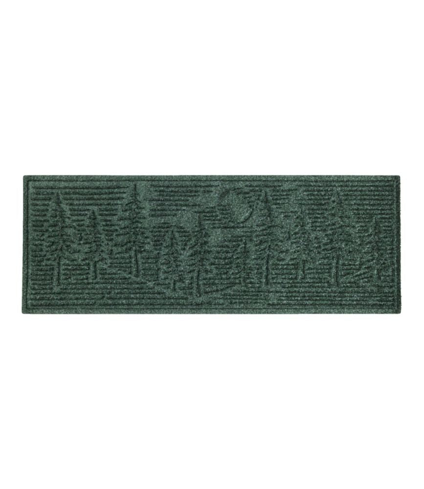 Everyspace Recycled Waterhog Wide Doormat, Pine Trees - US 4401