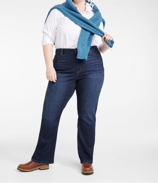 Women's BeanFlex® Jeans, Mid-Rise Bootcut - US 5658