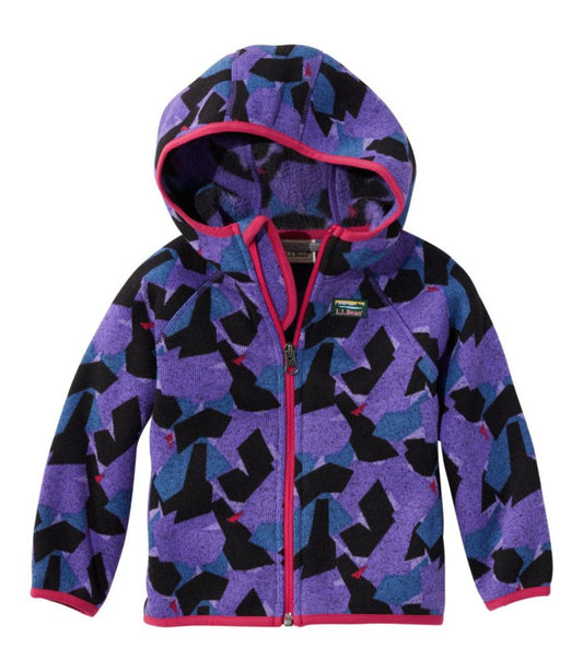 Infants' and Toddlers' L.L.Bean Sweater Fleece, Full-Zip Print - US 1776