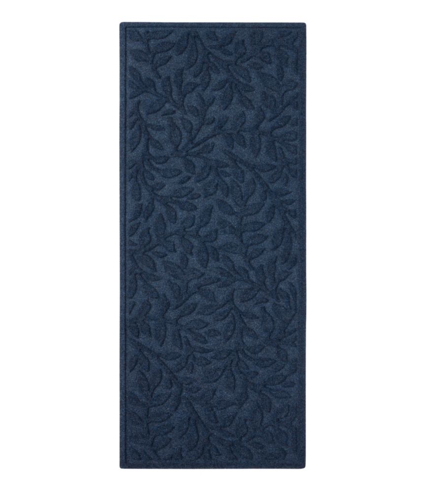 Heavyweight Recycled Waterhog Mat Runner, Woodland Leaf - US 6131