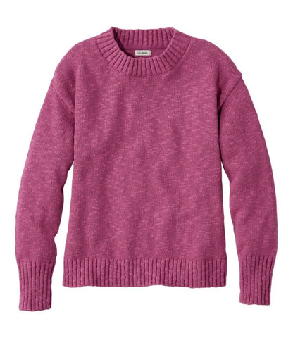 Women's Cotton Ragg Sweater, Crewneck - US 5350