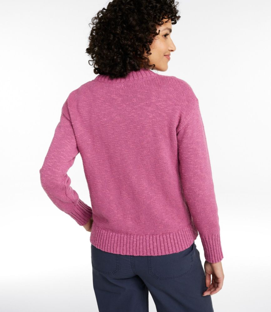 Women's Cotton Ragg Sweater, Crewneck - US 5350