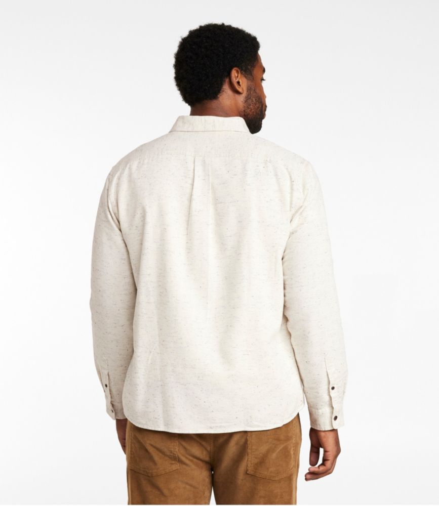 Men's Signature Donegal Woven Shirt, Long-Sleeve - US 1272