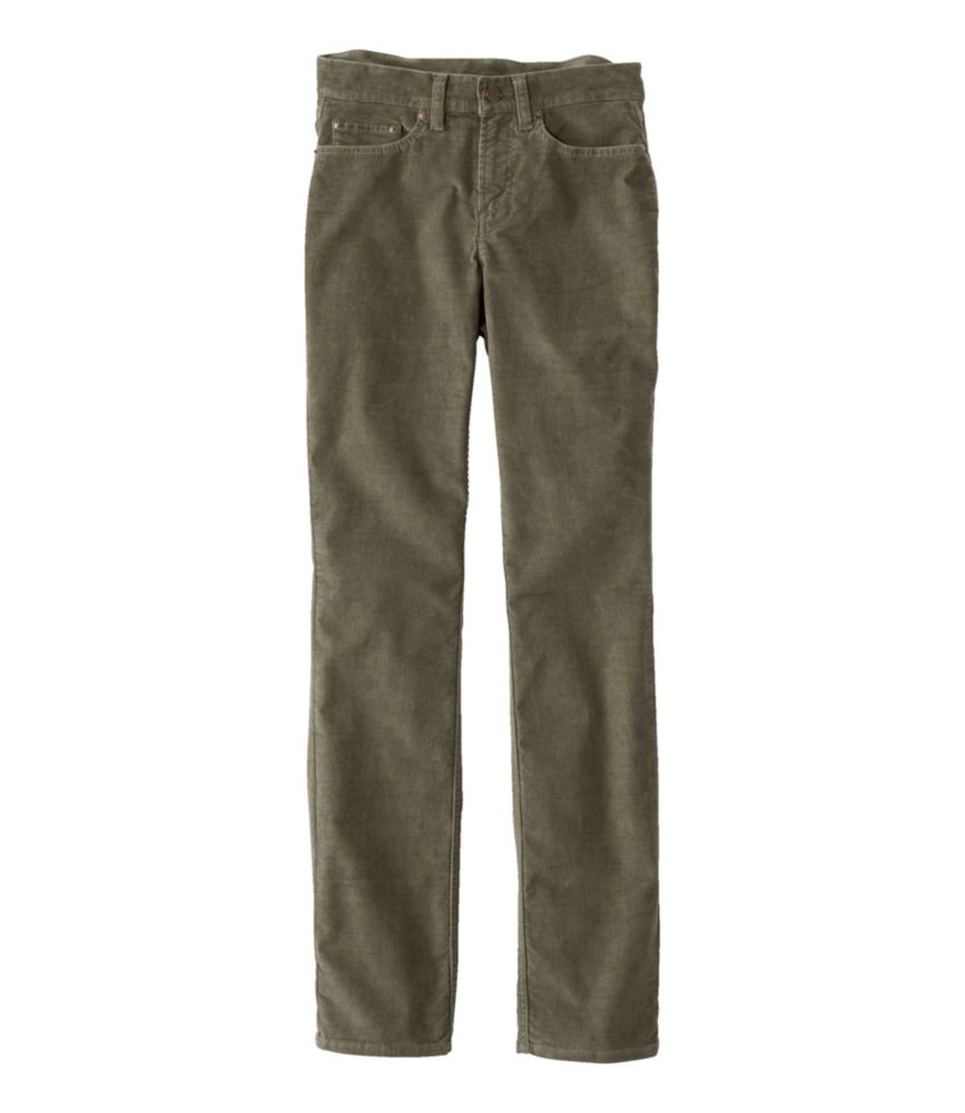 Women's BeanFlex Five-Pocket Corduroy Pants, Mid-Rise Straight-Leg - US 3577