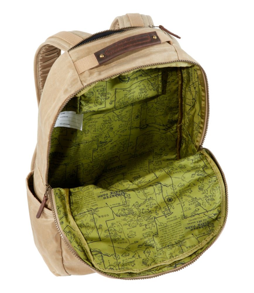 Waxed Canvas Travel Backpack - US 3190