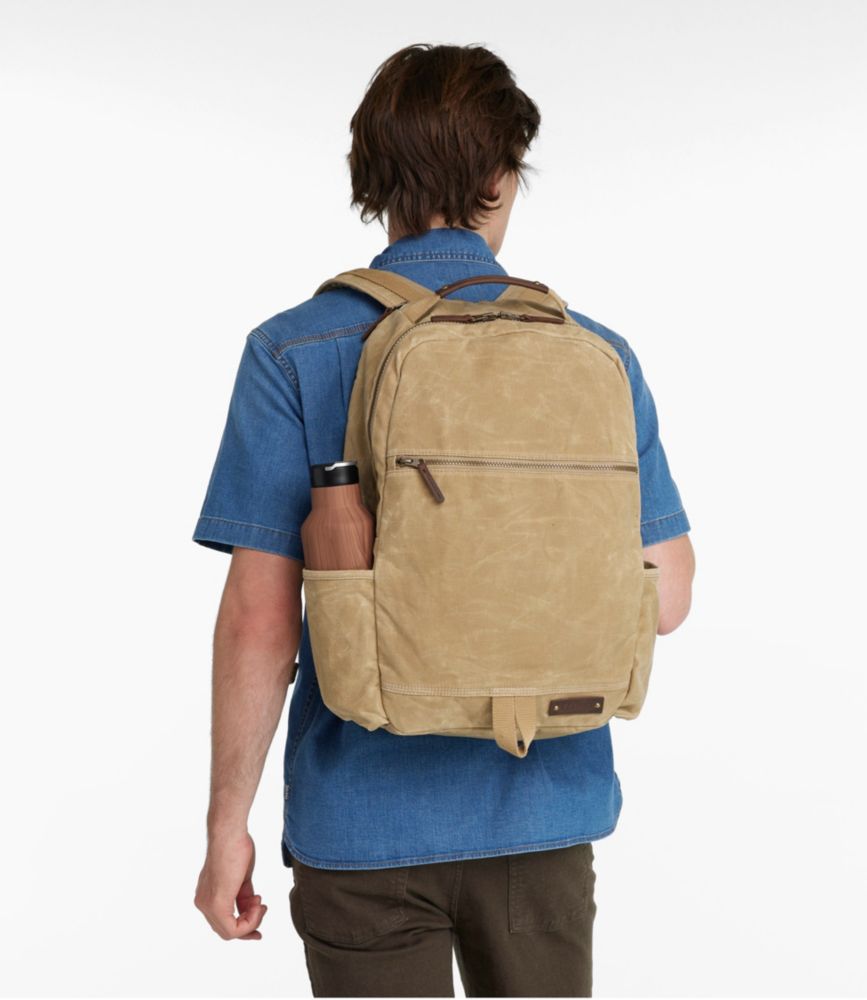 Waxed Canvas Travel Backpack - US 3190