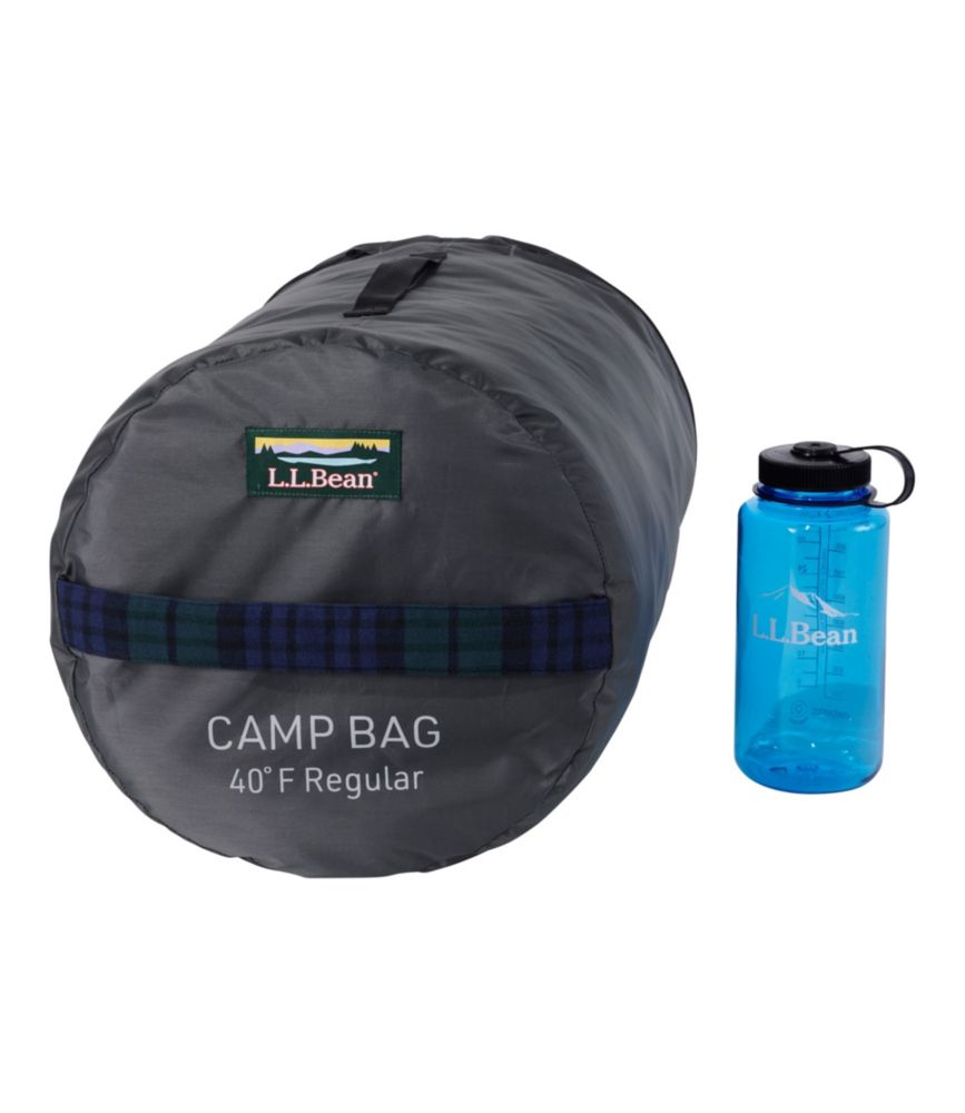 L.L.Bean Flannel Lined Camp Sleeping Bag, 40° - US 1208