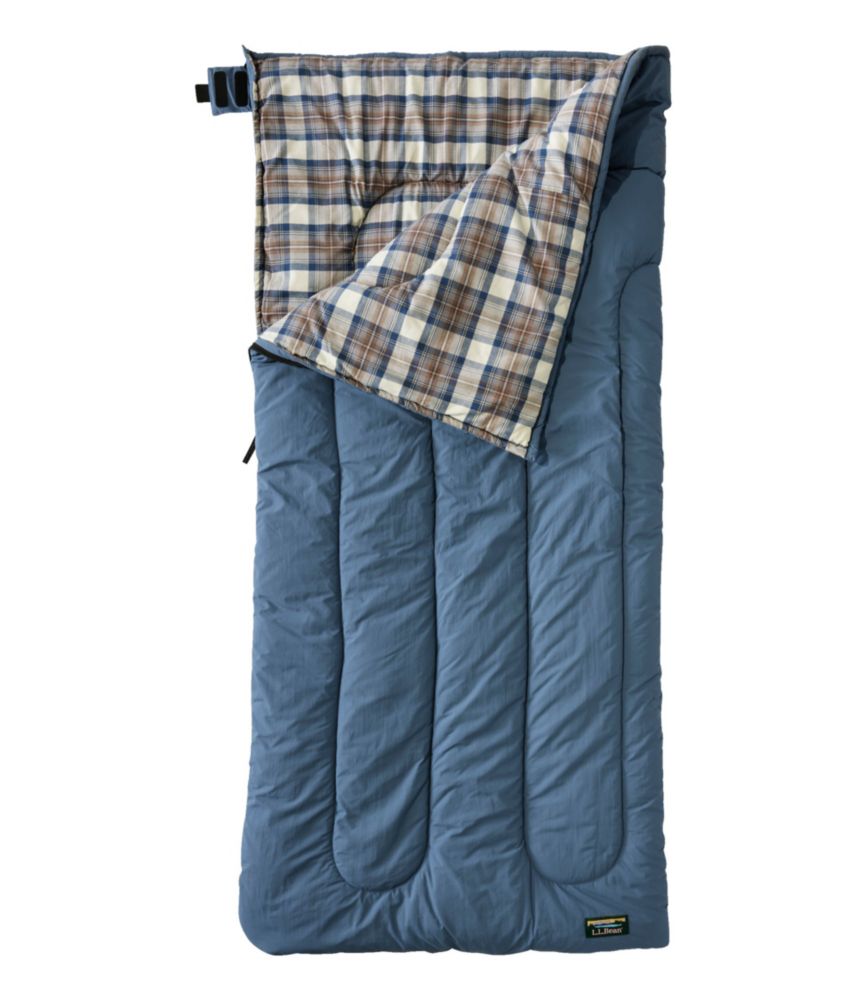 L.L.Bean Flannel Lined Camp Sleeping Bag, 40° - US 9804