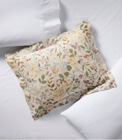 Birch Floral Percale Comforter Cover Collection - US 6578