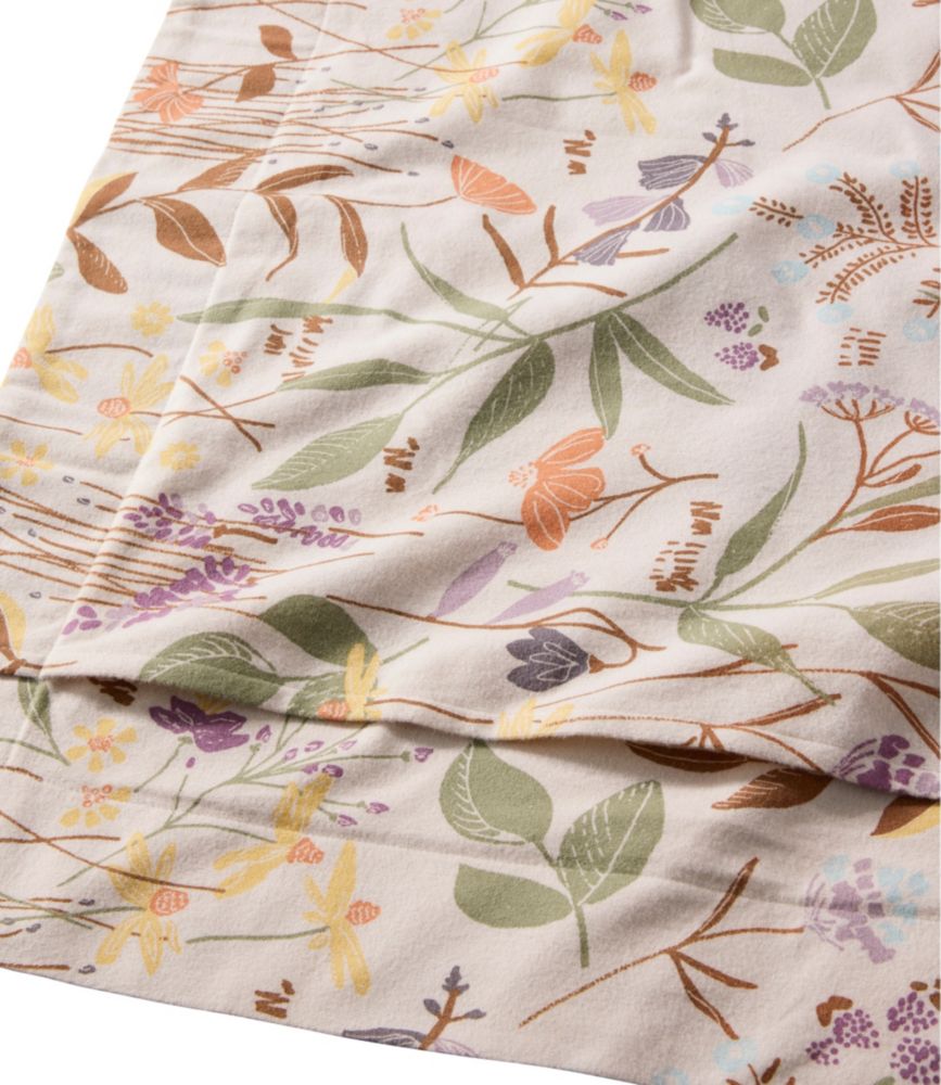 Birch Floral Flannel Comforter Cover Collection - US 6476