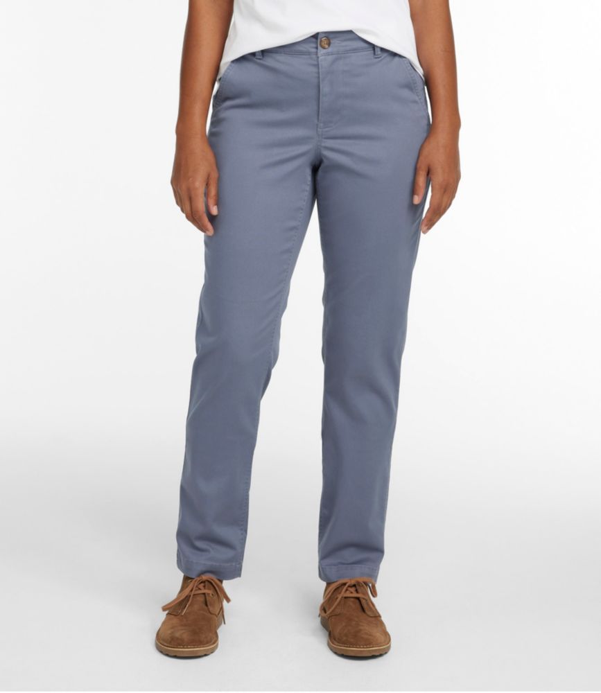 Women's Comfort Stretch Pants, Mid-Rise Straight-Leg Chino - US 6133