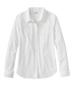 Women's Essential Cotton Poplin Shirt, Long-Sleeve - US 0527