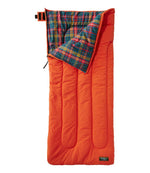 Kids' L.L.Bean Flannel Lined Camp Sleeping Bag, 40° - US 8518