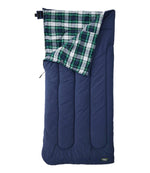 Adults' L.L.Bean Flannel Lined Camp Sleeping Bag, 20° - US 0142