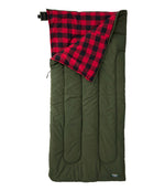 Adults' L.L.Bean Flannel Lined Camp Sleeping Bag, 20° - US 2129
